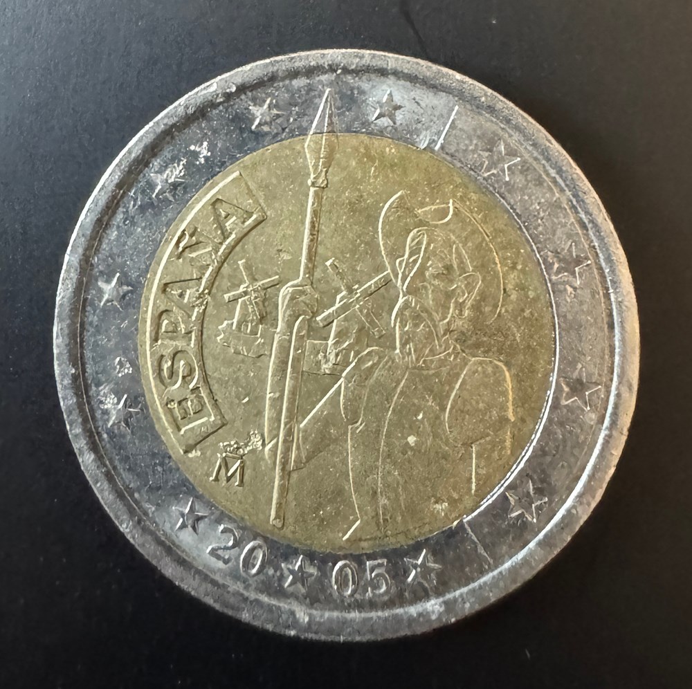ESPAGNE- 2€ COMMEMORATIVE - 2005 monnaies euros espagne 2 commemorative 2005