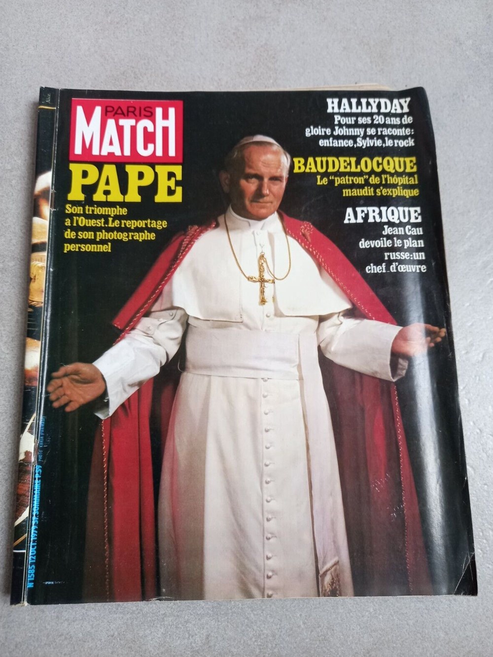 livres bd revues paris match 1585 12 10 1979