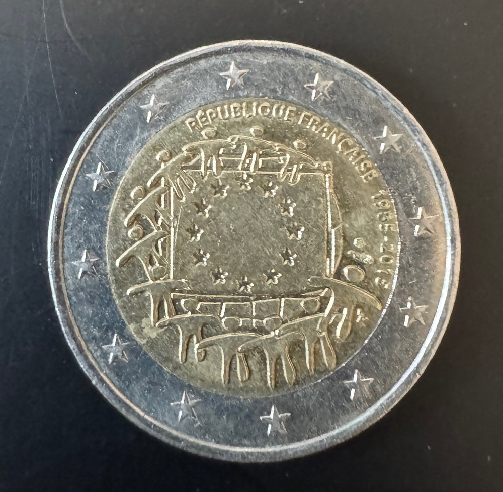 FRANCE - 2€ COMMEMORATIVE COMMUNE UE - 2015 monnaies euros france 2 commemorative commune ue 2015