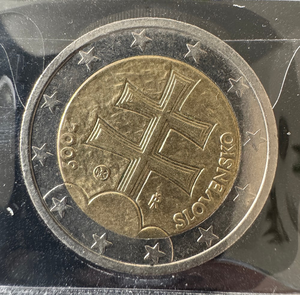 monnaies euros slovaquie slovensko 2