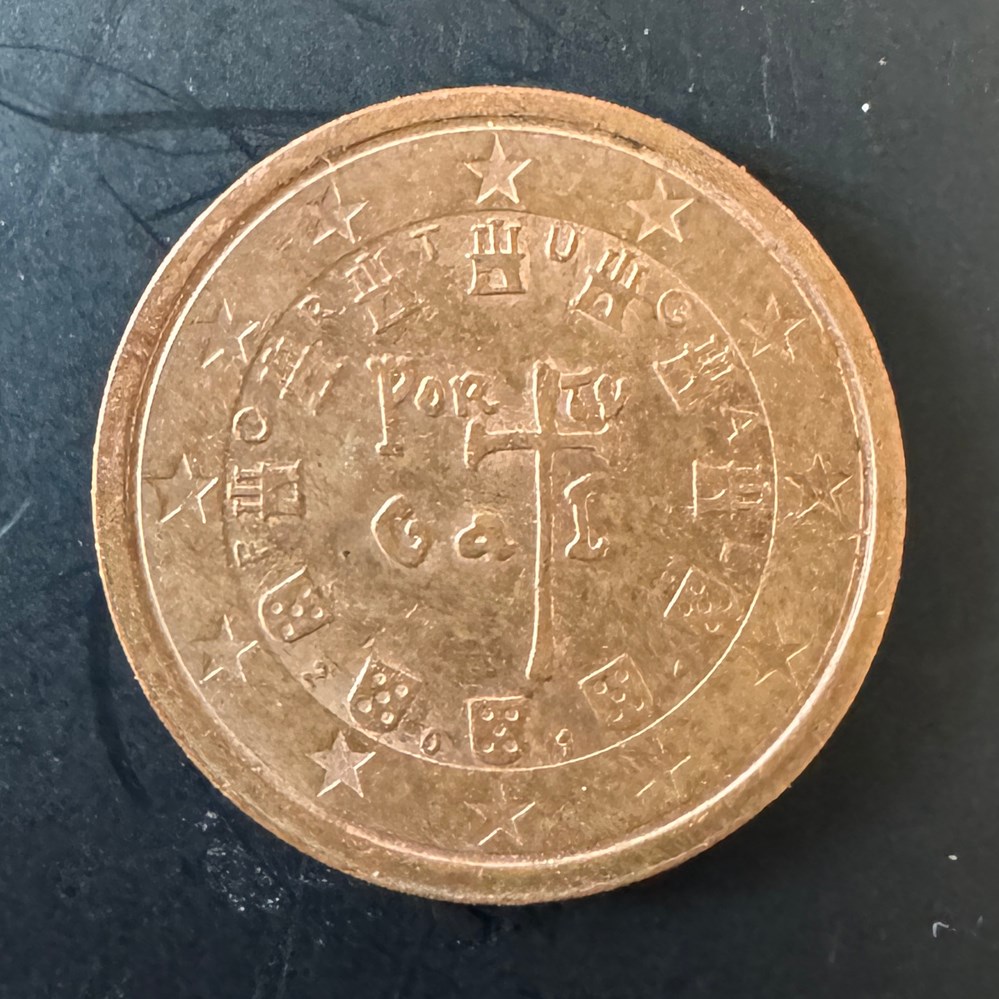 PORTUGAL - 0,02€ monnaies euros portugal 0 02