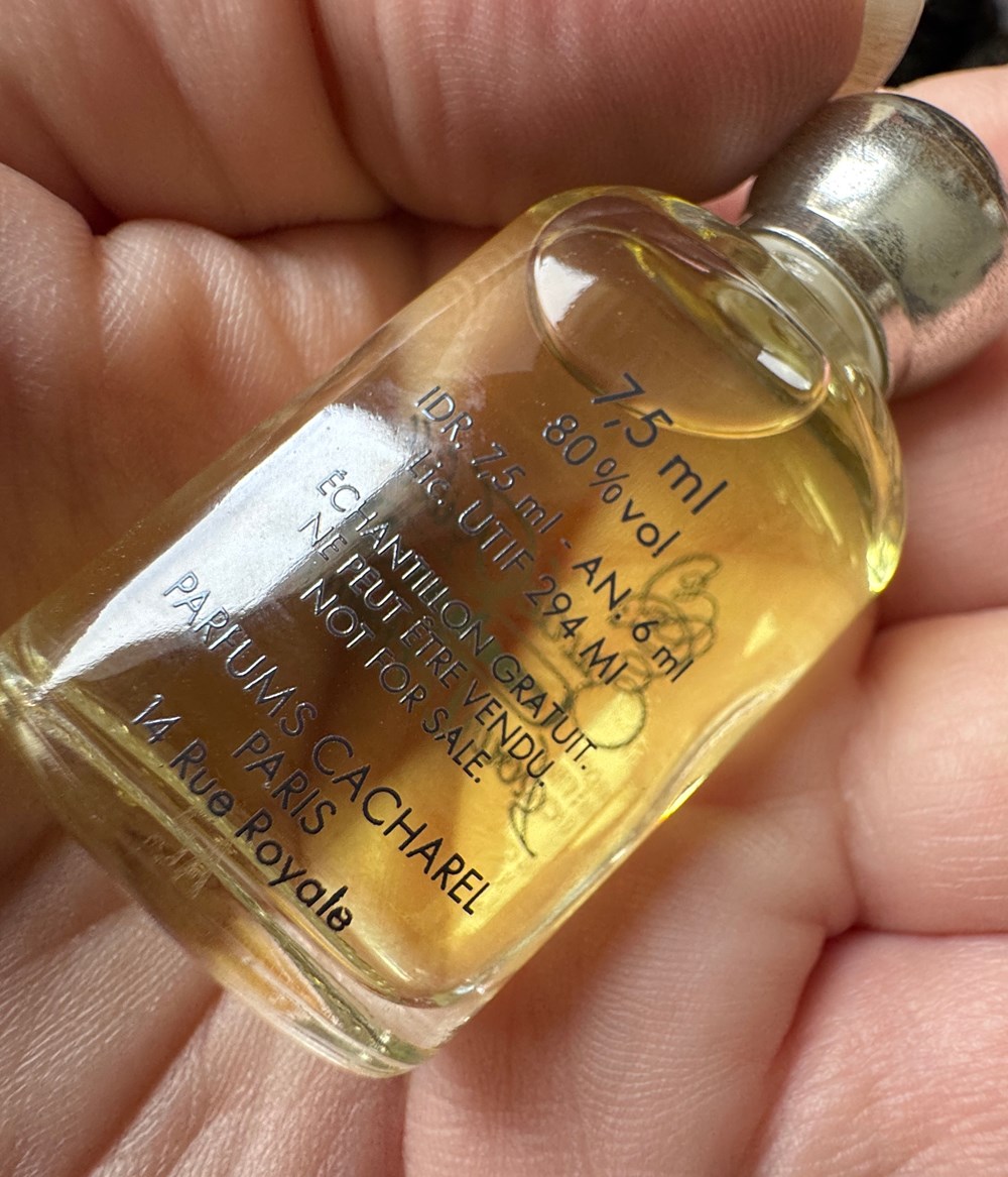 parfums beaute miniatures cacharel pour homme
