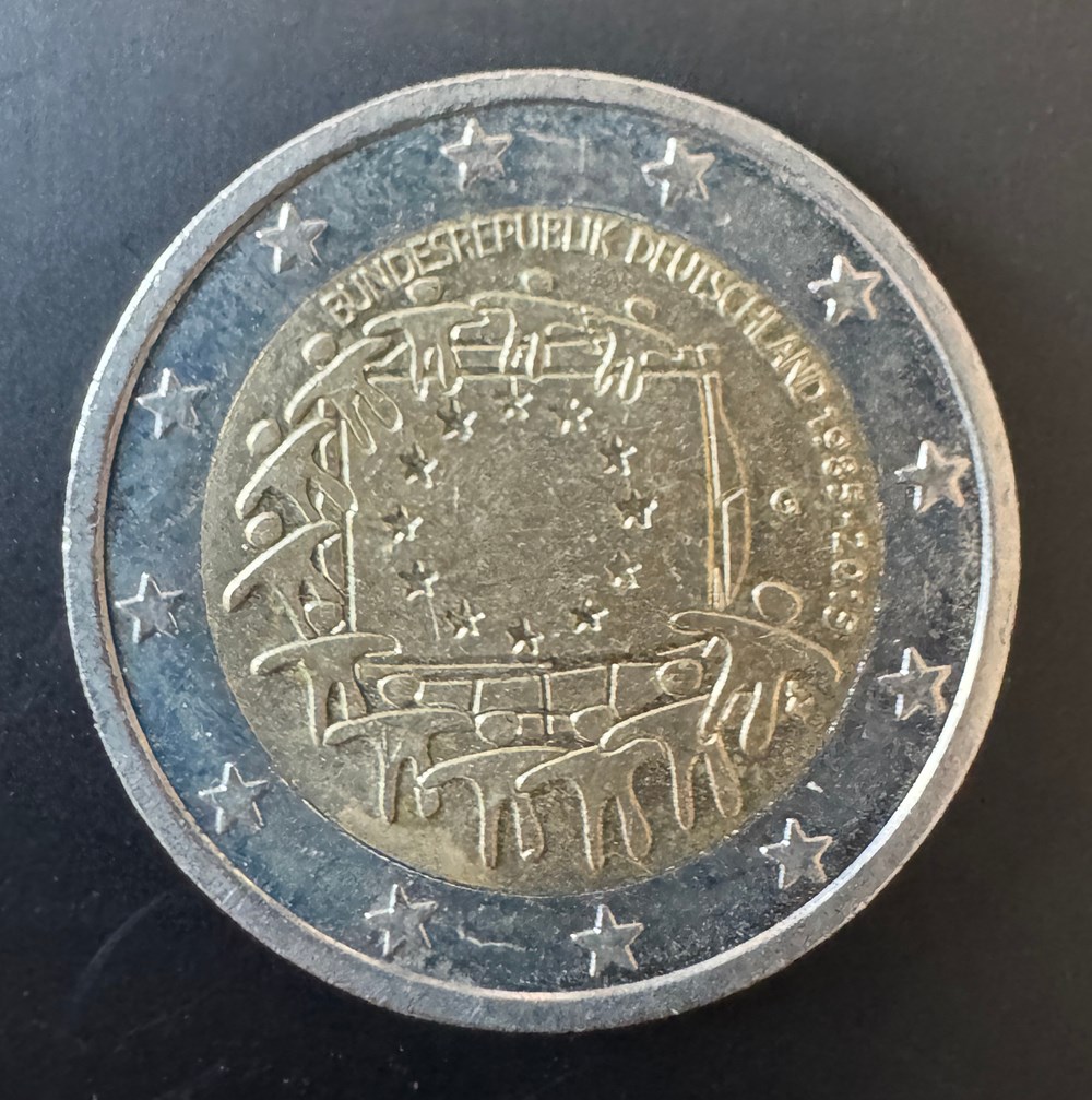 ALLEMAGNE- 2€ COMMEMORATIVE COMMUNE UE - 2015 monnaies euros allemagne 2 commemorative commune ue 2015