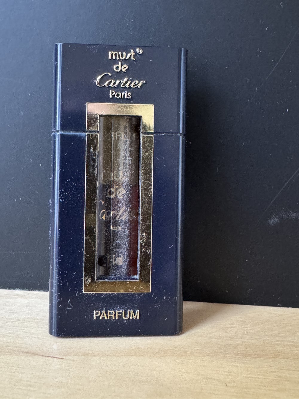 CARTIER - Must parfums beaute tigettes tubes cartier must