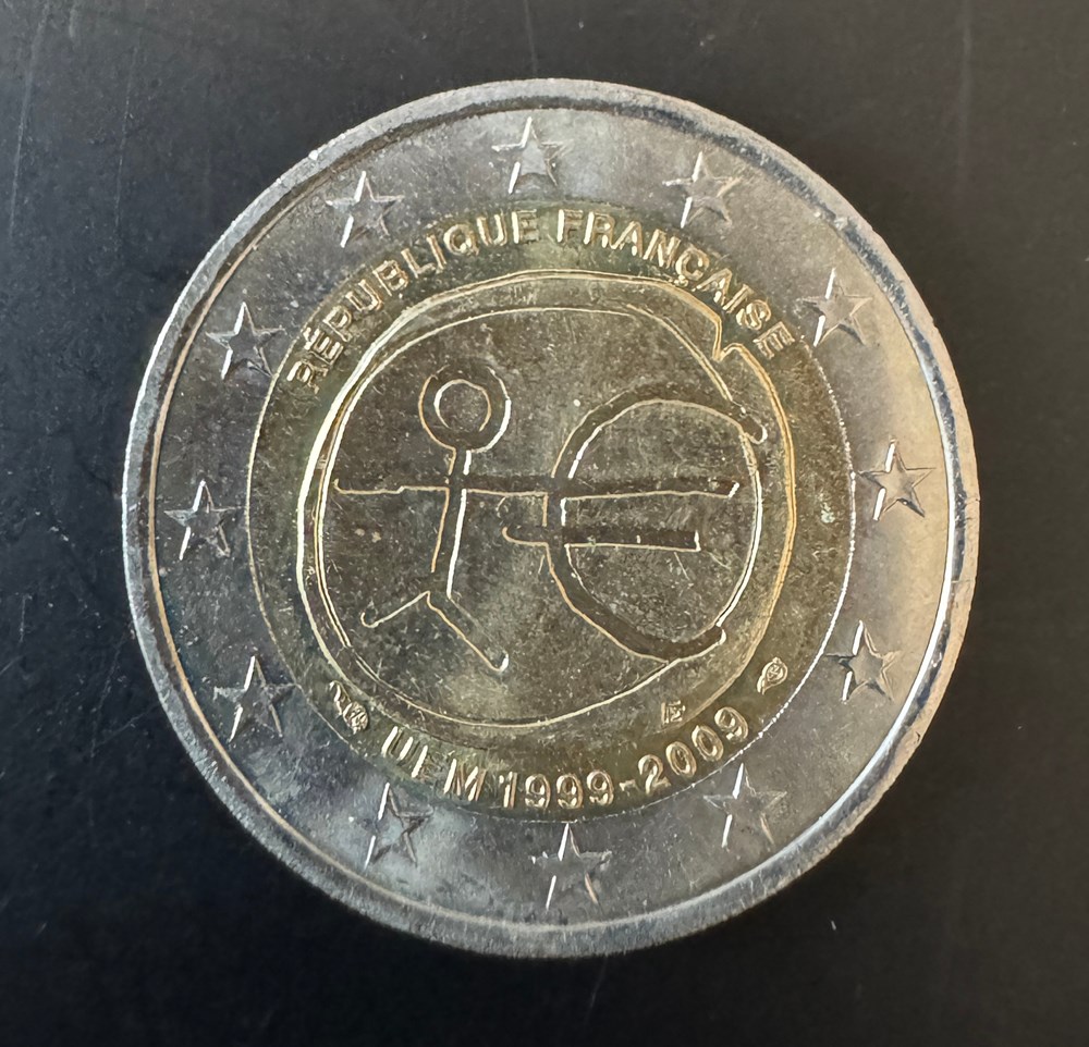 monnaies euros france 2 commemorative commune ue 2009