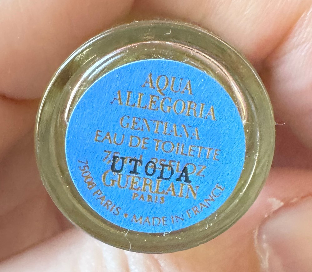 GUERLAIN - Aqua Allegoria Gentiana 4 parfums beaute miniatures guerlain aqua allegoria gentiana