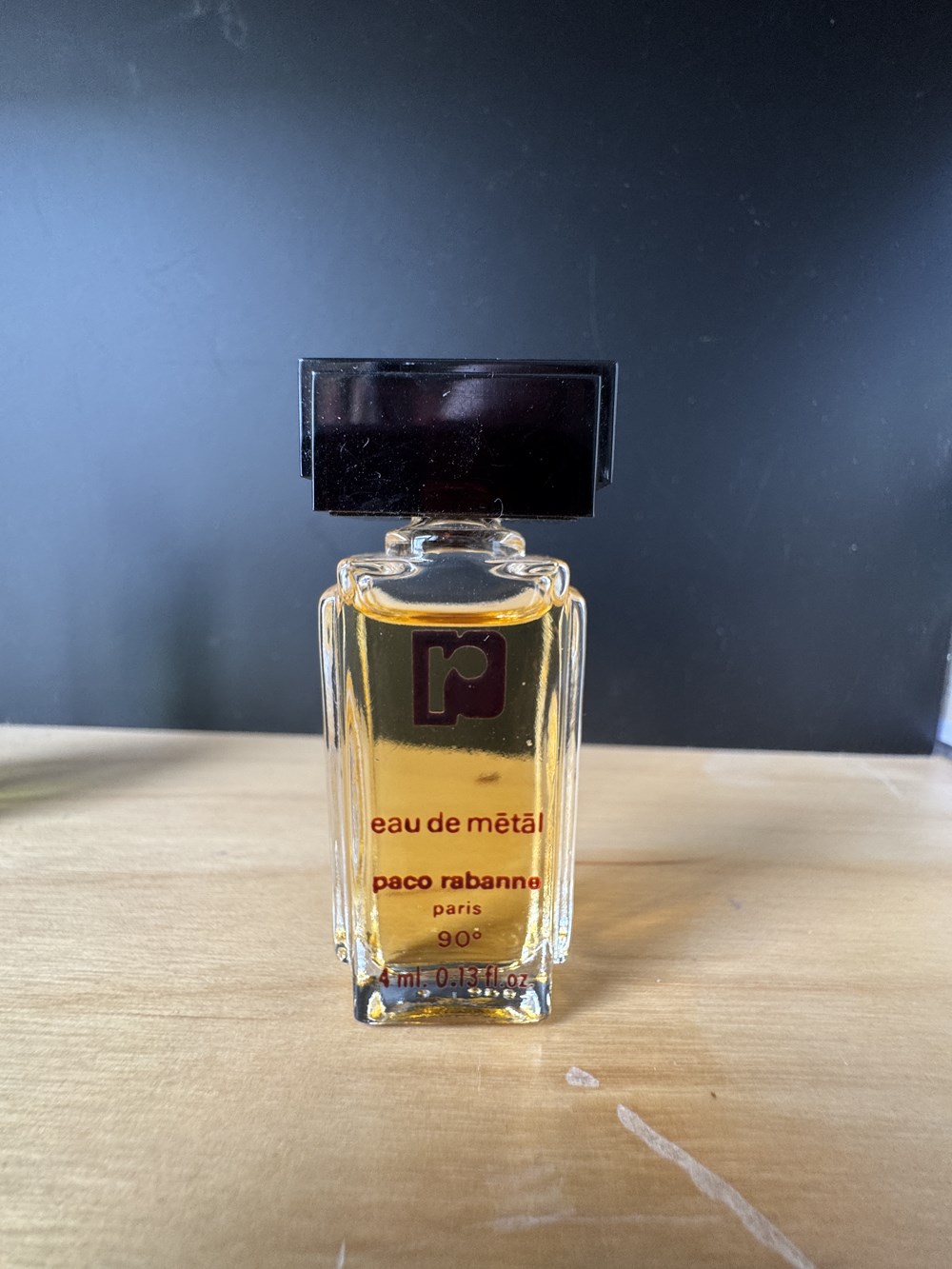 PACO RABANNE - Eau de Métal parfums beaute miniatures paco rabanne eau de metal
