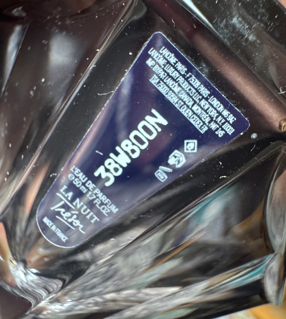 LANCÔME - La Nuit Trésor 4 parfums beaute flacons lancome la nuit tresor