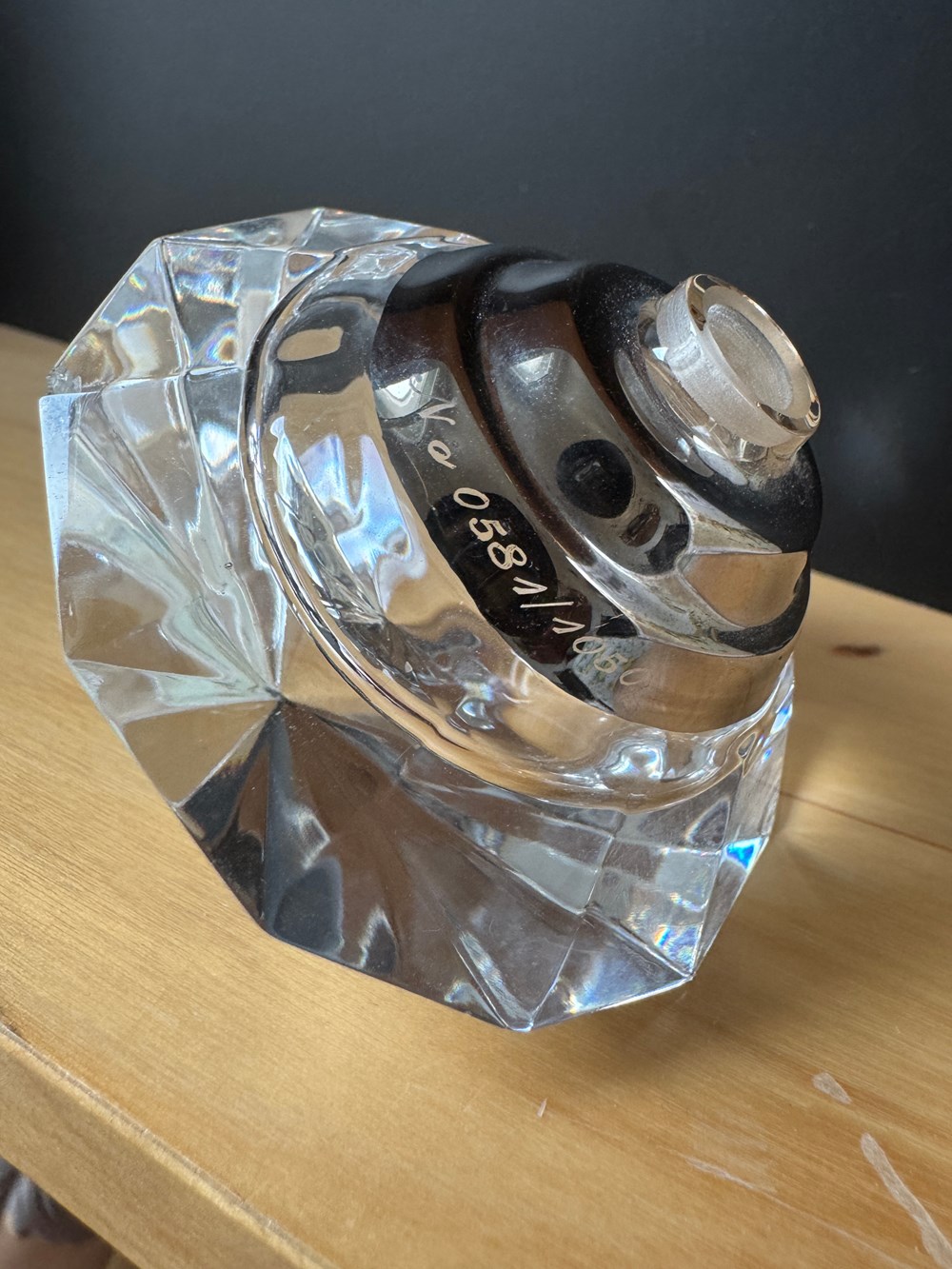 CHOPARD - Wish (Cristal St Louis Edition) 3 parfums beaute flacons chopard wish cristal st louis edition
