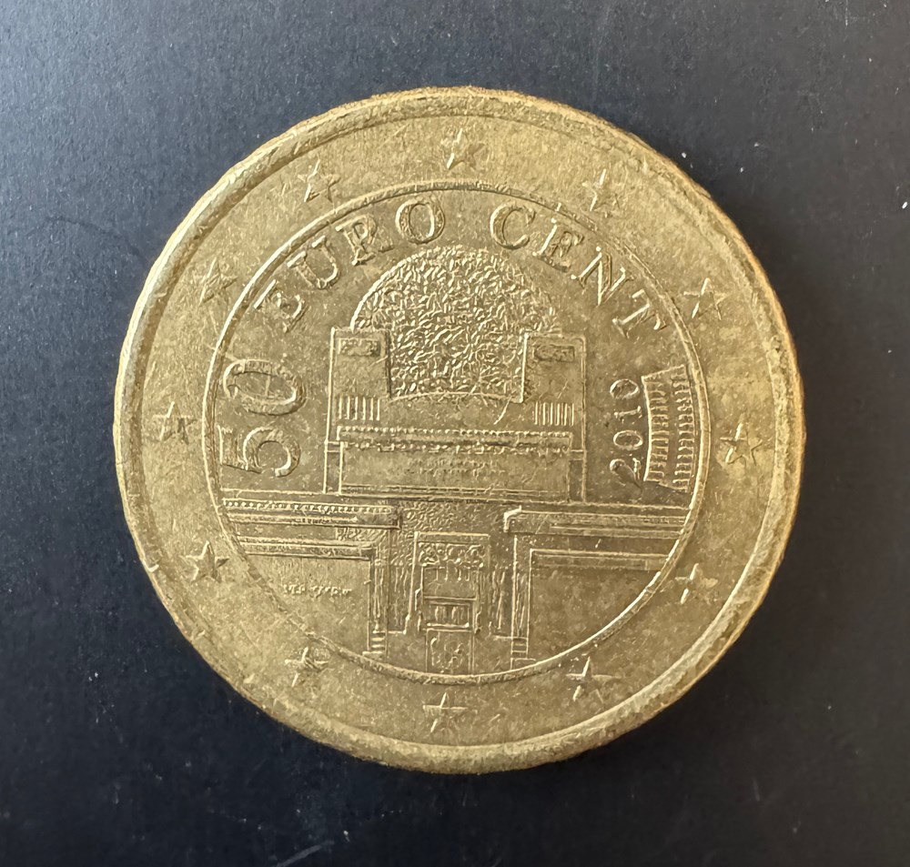 AUTRICHE - 0.50€ monnaies euros autriche 0 50