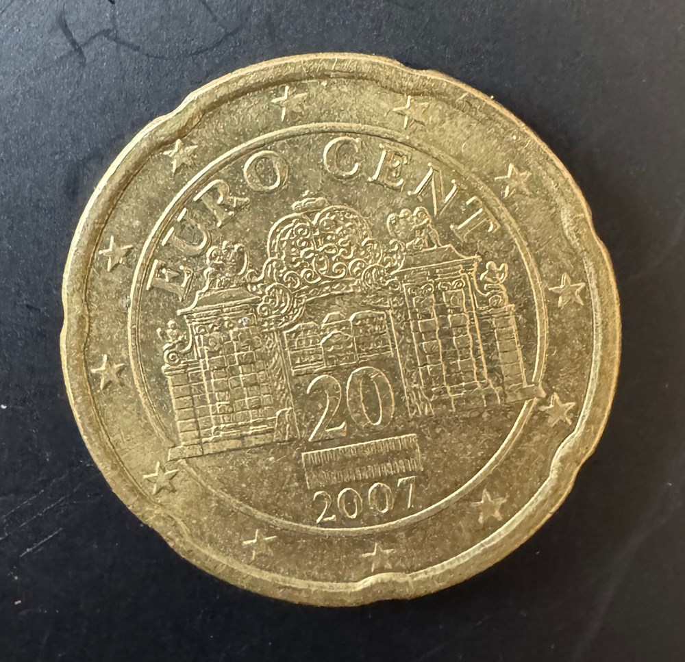 AUTRICHE - 0.20€ monnaies euros autriche 0 20