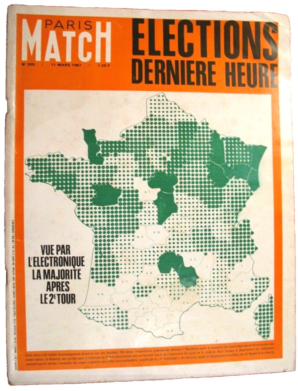 PARIS MATCH 935 - 11/03/1967 livres bd revues paris match 935 11 03 1967