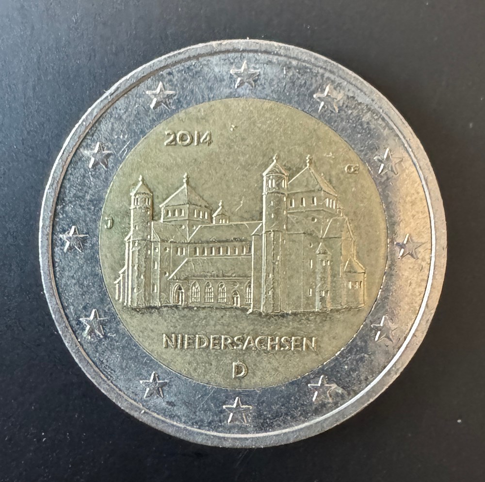 ALLEMAGNE- 2€ COMMEMORATIVE - 2014 monnaies euros allemagne 2 commemorative 2014