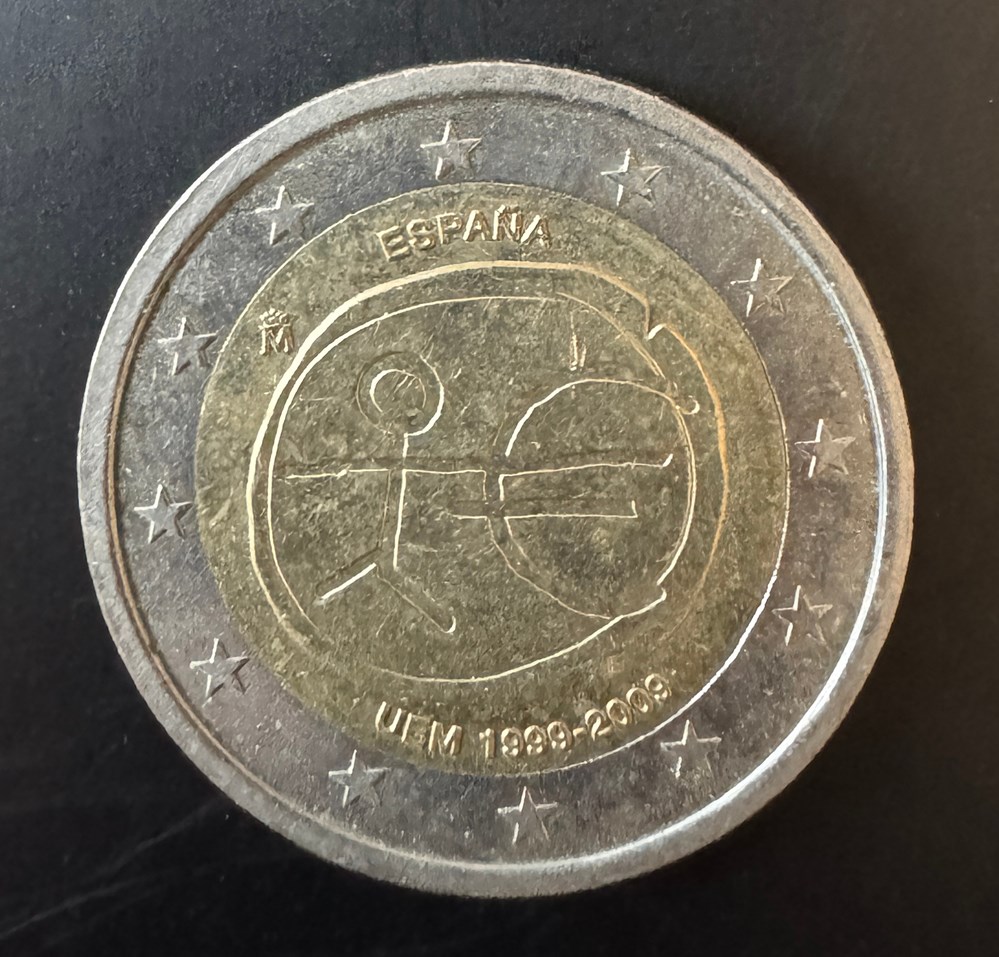 ESPAGNE- 2€ COMMEMORATIVE COMMUNE UE - 2009 monnaies euros espagne 2 commemorative commune ue 2009
