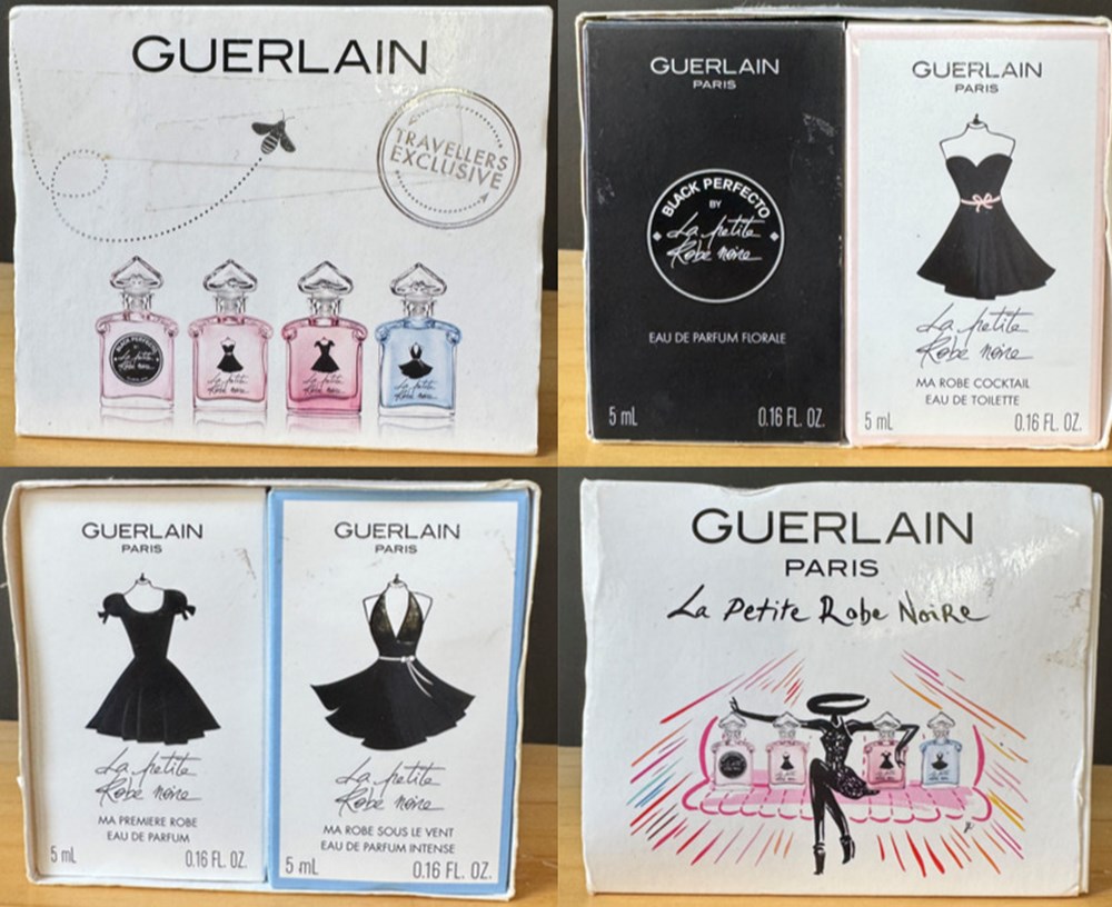GUERLAIN - La Petite Robe Noire (Travellers Exclusive) 2 parfums beaute miniatures guerlain la petite robe noire travellers exclusive