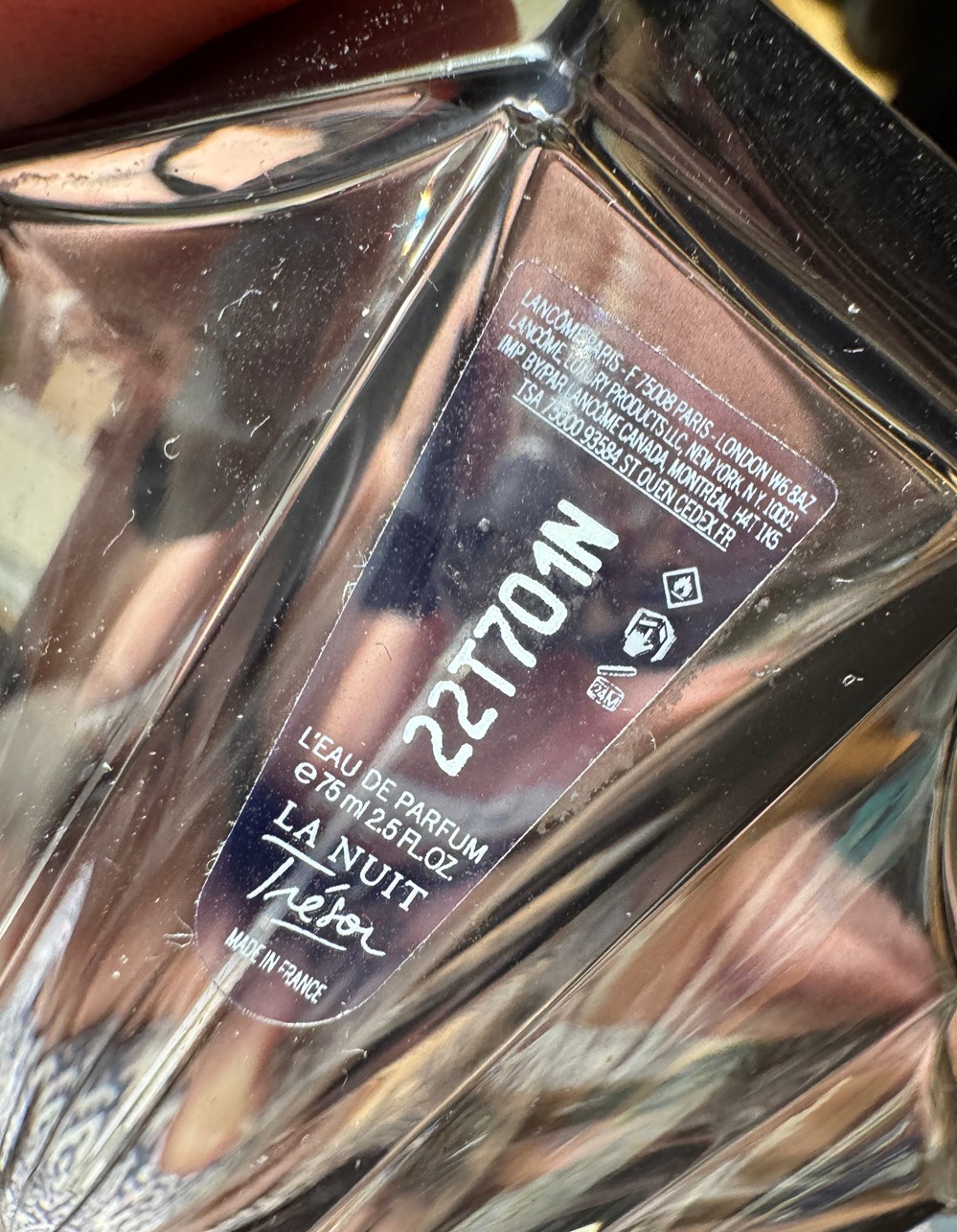LANCÔME - La Nuit Trésor 3 parfums beaute flacons lancome la nuit tresor