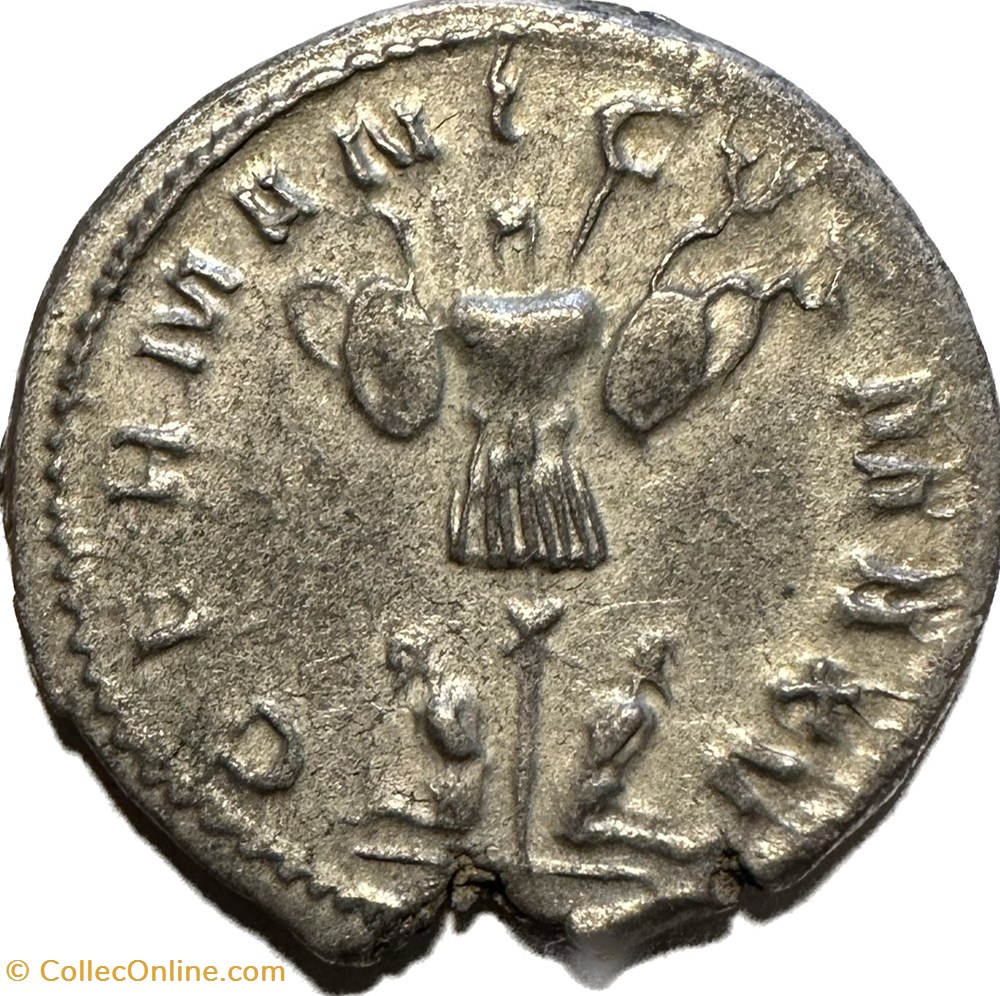Gallienus, Göbl 872d (18 Ex.) munzen antike bis romische imperial und republik gallienus gobl 872d 18 ex
