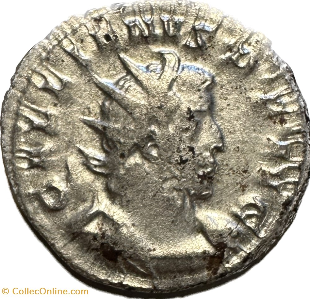 Gallienus, Göbl 870l (10 Ex.) munzen antike bis romische imperial und republik gallienus gobl 870l 10 ex
