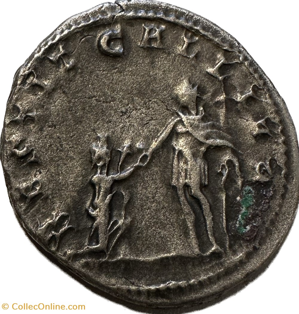Gallienus, Göbl 879l (15 Ex.) munzen antike bis romische imperial und republik gallienus gobl 879l 15 ex