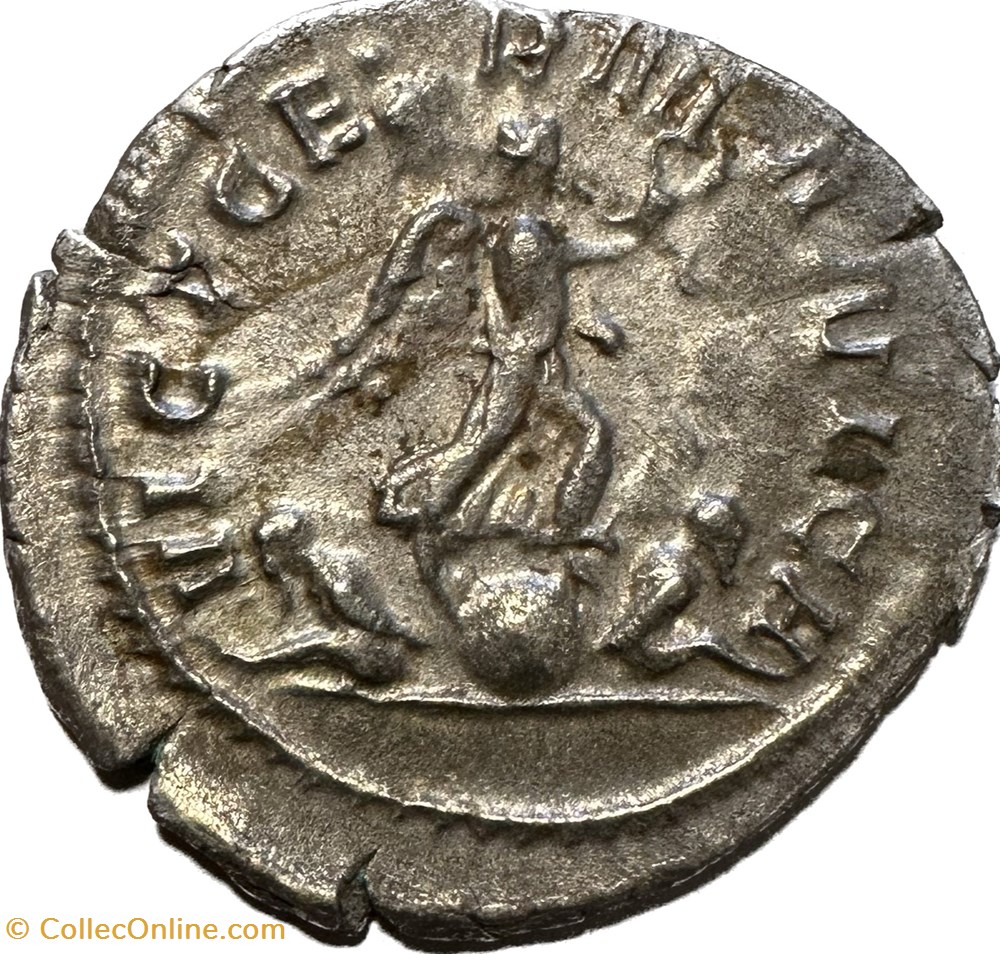 Gallienus, Göbl 874n (1 Ex.) munzen antike bis romische imperial und republik gallienus gobl 874n 1 ex