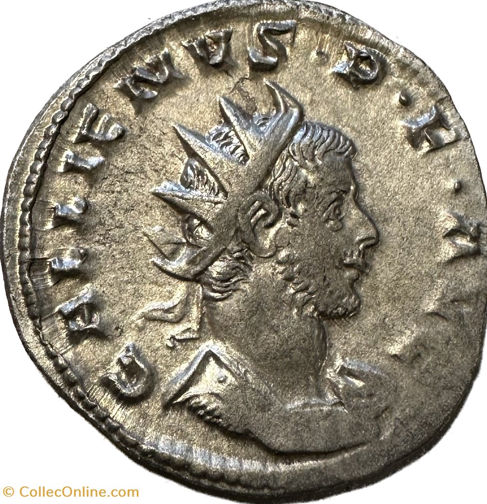 Gallienus, Göbl 890h (22 Ex.) munzen antike bis romische imperial und republik gallienus gobl 890h 22 ex