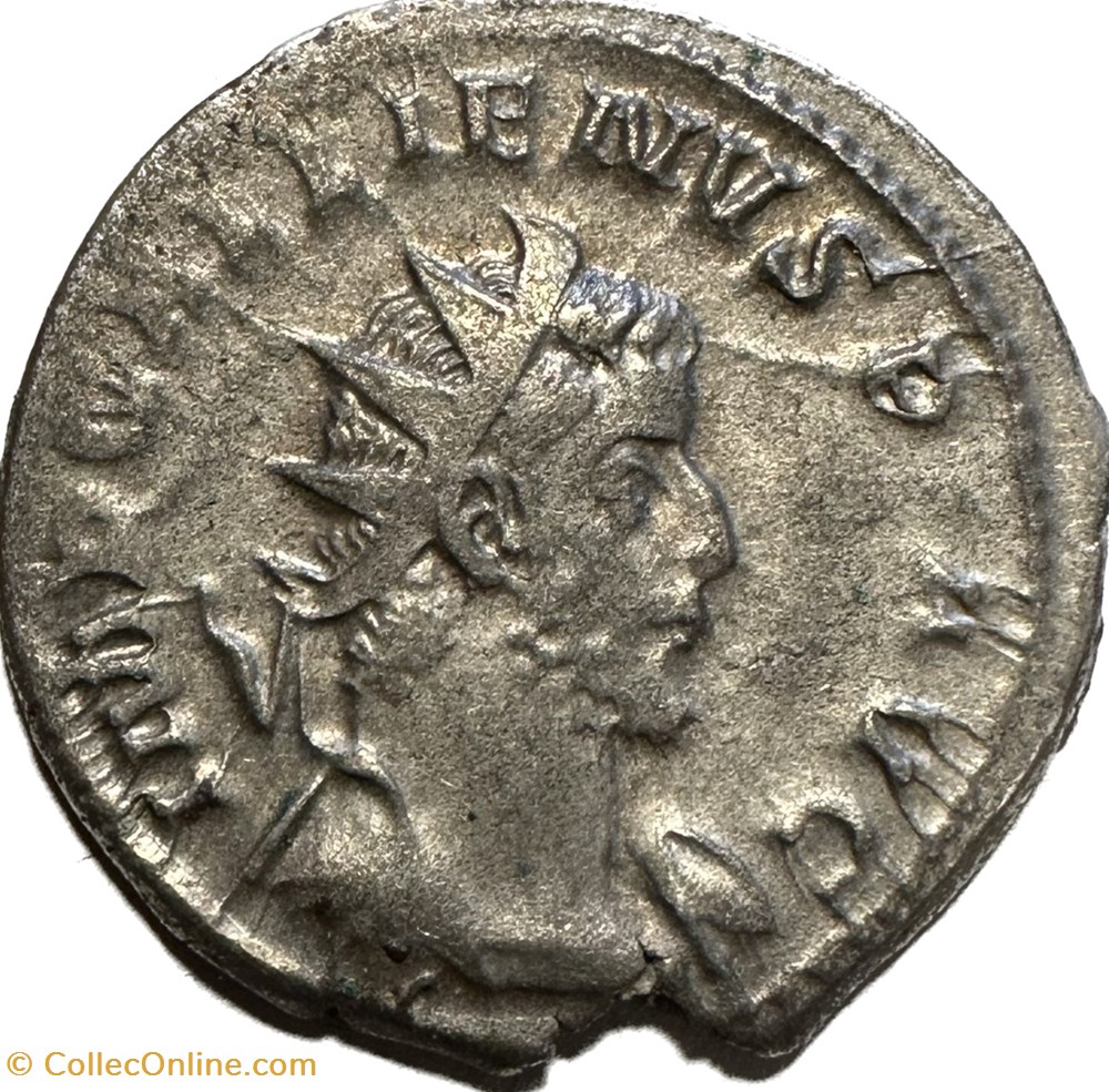 Gallienus, Göbl 872d (18 Ex.) munzen antike bis romische imperial und republik gallienus gobl 872d 18 ex