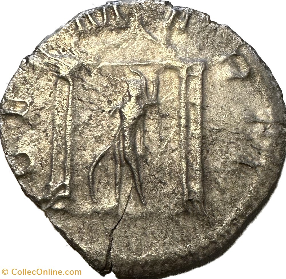 Gallienus, Göbl 889h (17 Ex.) munzen antike bis romische imperial und republik gallienus gobl 889h 17 ex