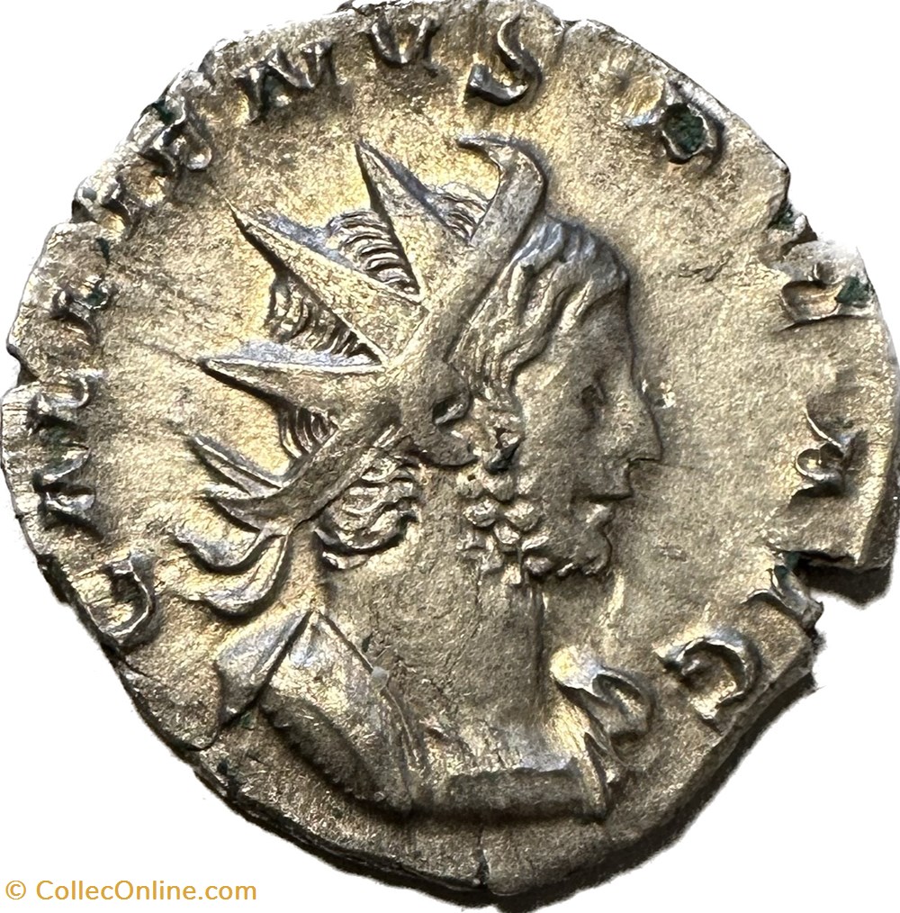Gallienus, Göbl 889h (17 Ex.) munzen antike bis romische imperial und republik gallienus gobl 889h 17 ex