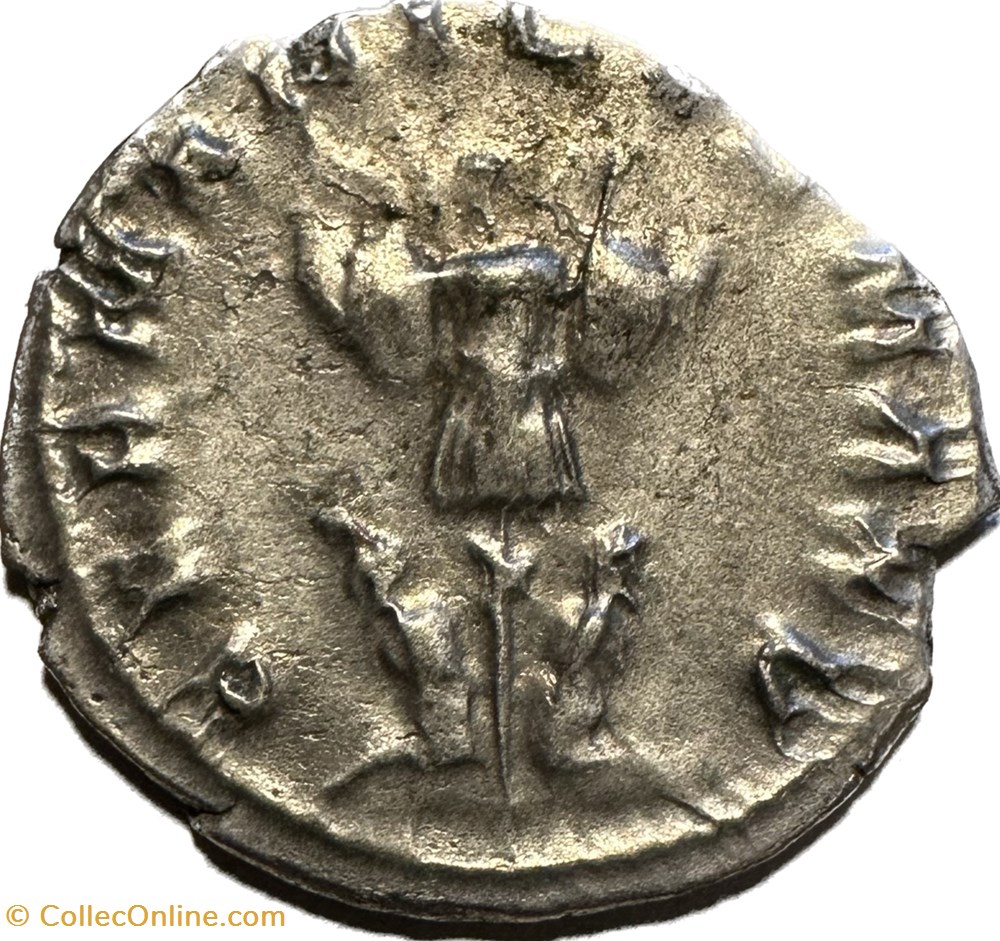 Gallienus, Göbl 872q (10 Ex.) munzen antike bis romische imperial und republik gallienus gobl 872q 10 ex