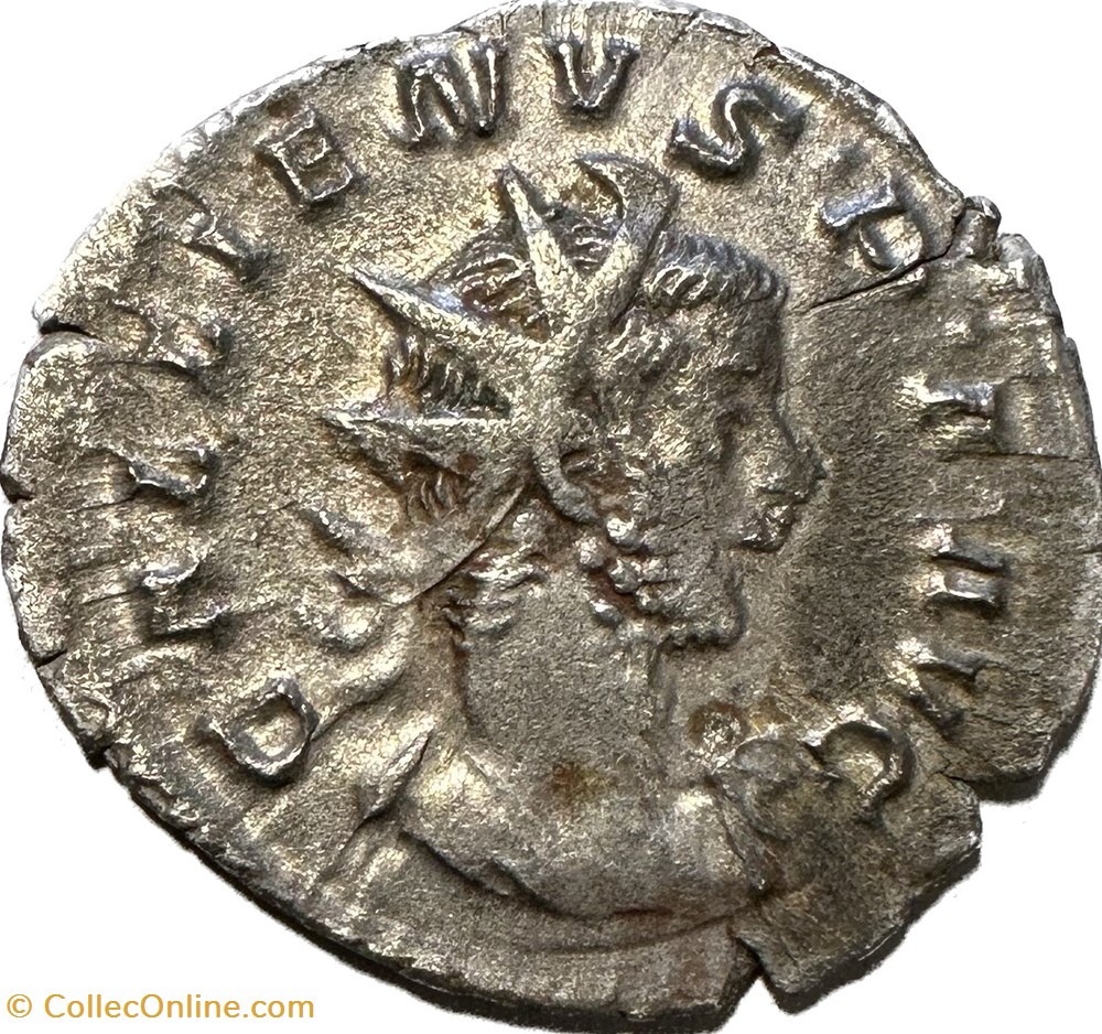 Gallienus, Göbl 874n (1 Ex.) munzen antike bis romische imperial und republik gallienus gobl 874n 1 ex