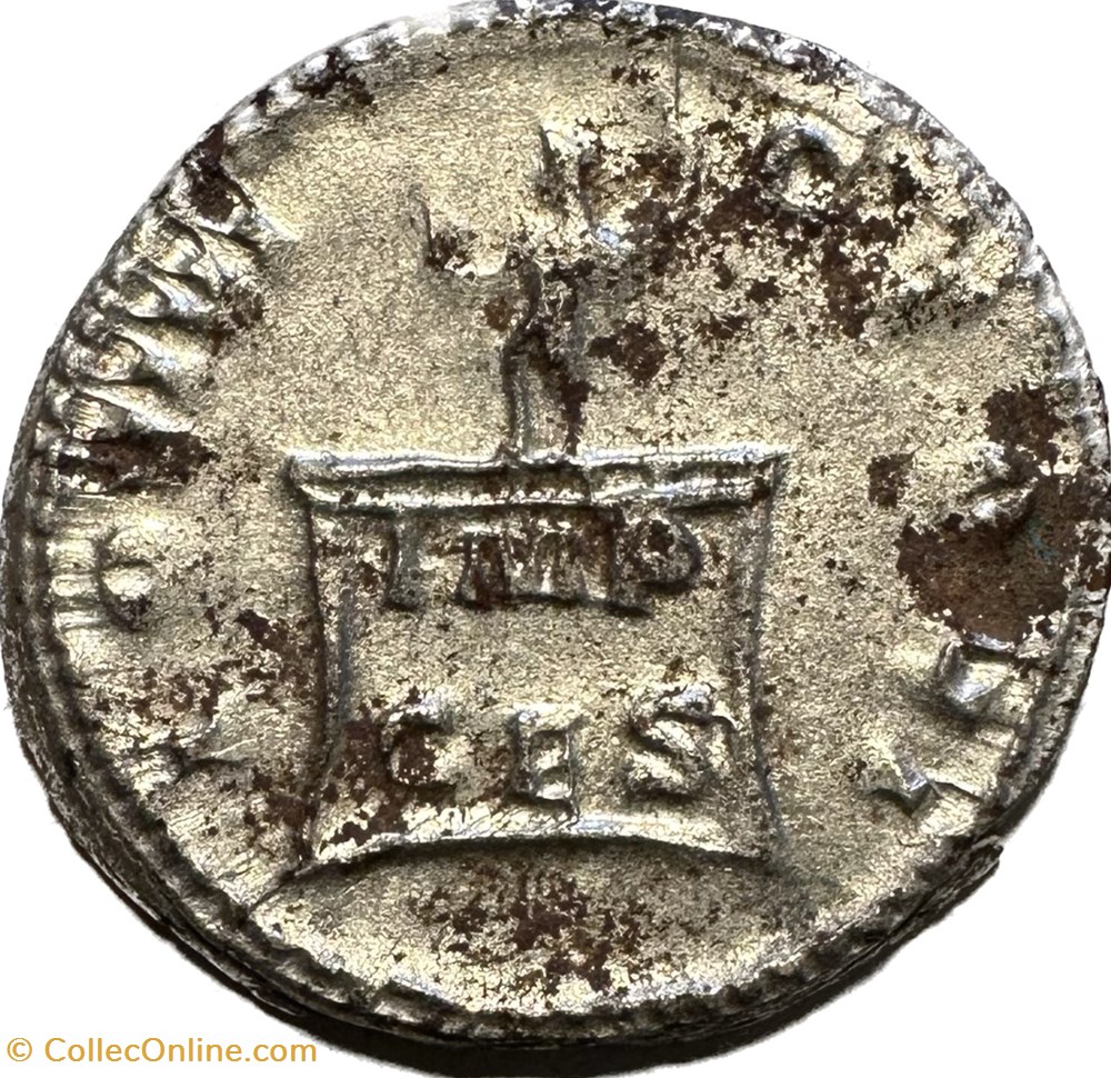 Gallienus, Göbl 870l (10 Ex.) munzen antike bis romische imperial und republik gallienus gobl 870l 10 ex