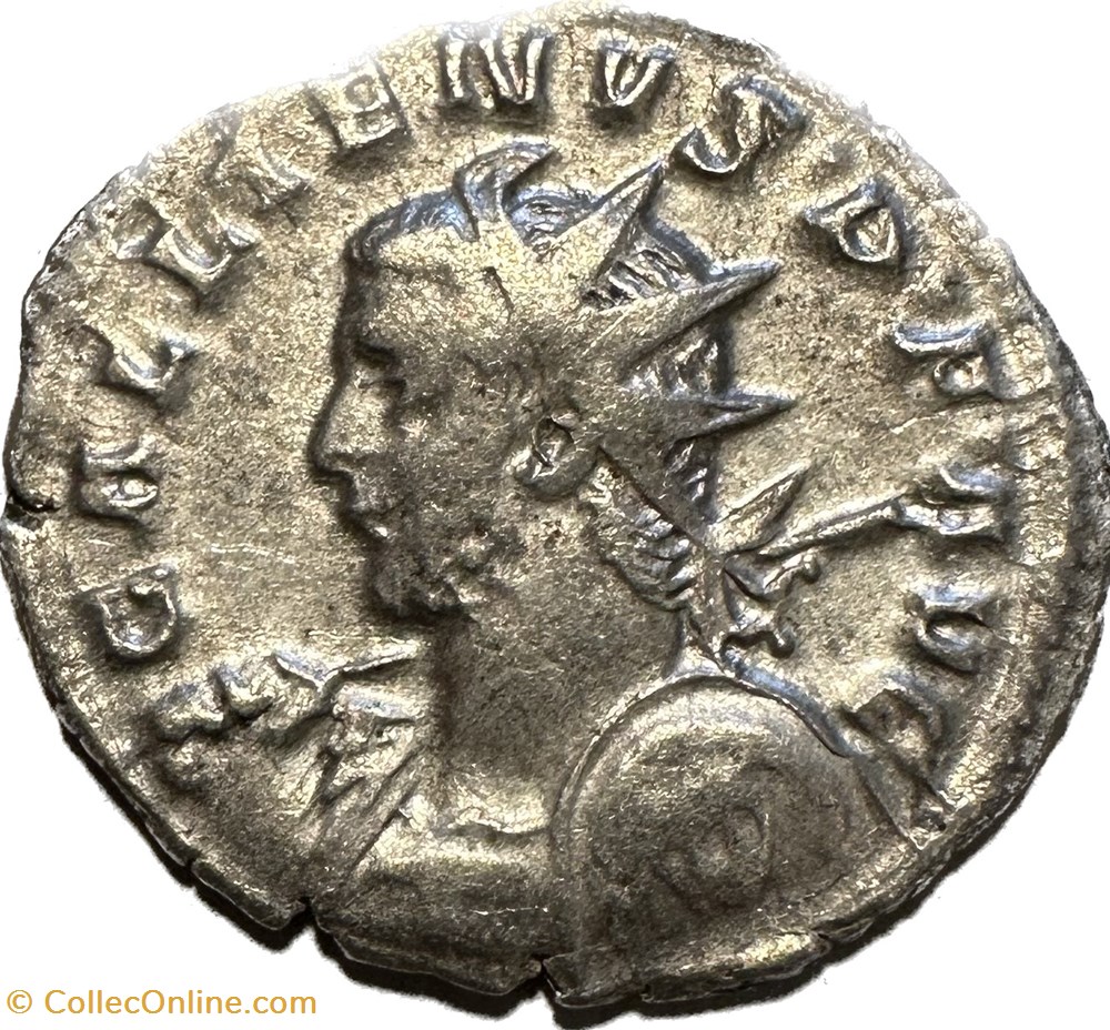 Gallienus, Göbl 872o (2 Ex.) munzen antike bis romische imperial und republik gallienus gobl 872o 2 ex