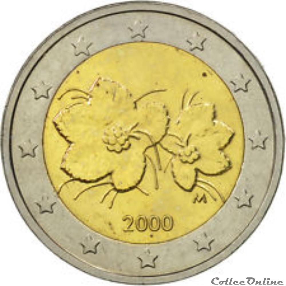 monnaie euro finlande 2000