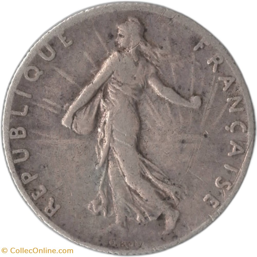 50 centimes Semeuse 1916 monnaies monde france 50 centimes semeuse 1916