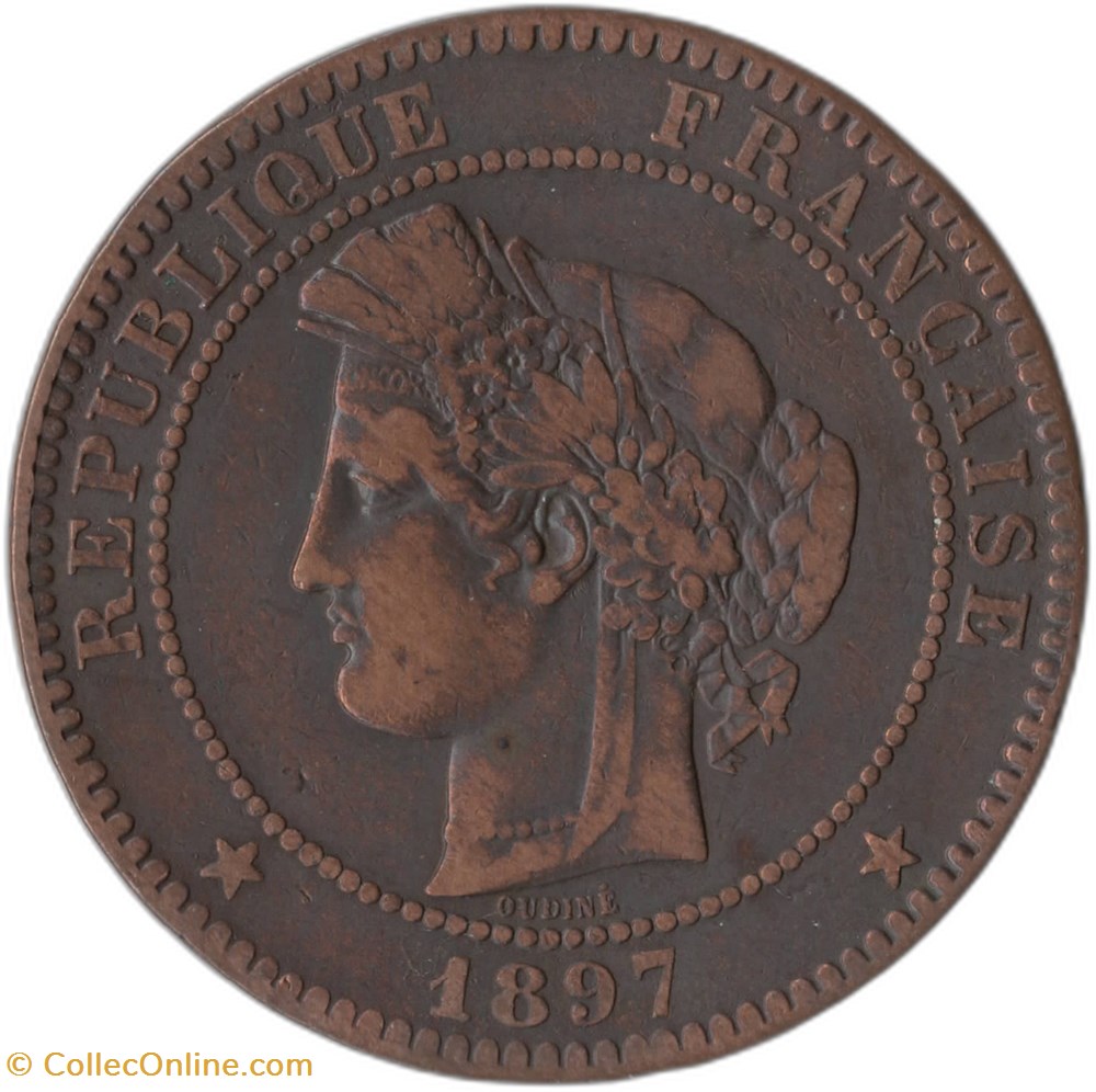 10 centimes Cérès 1876 A monnaies monde france 10 centimes ceres 1876 a