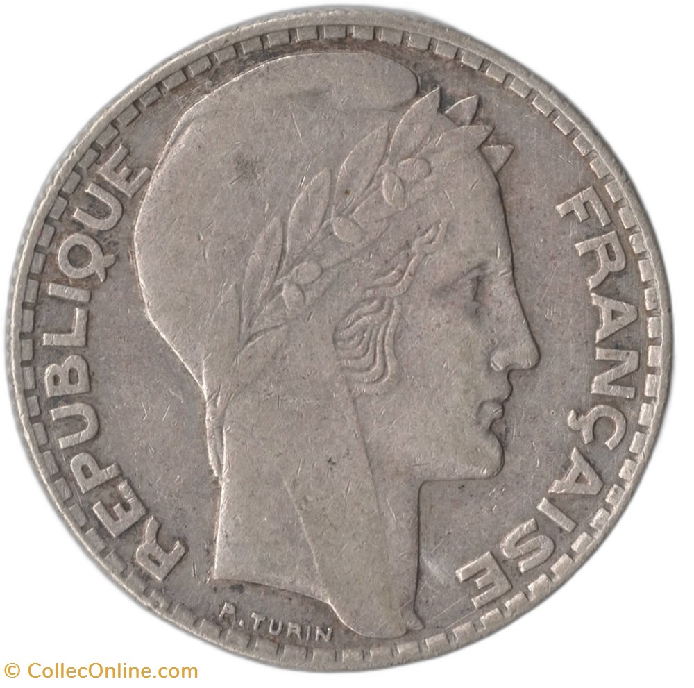 10 francs Turin 1931 monnaies monde france 10 francs turin 1931