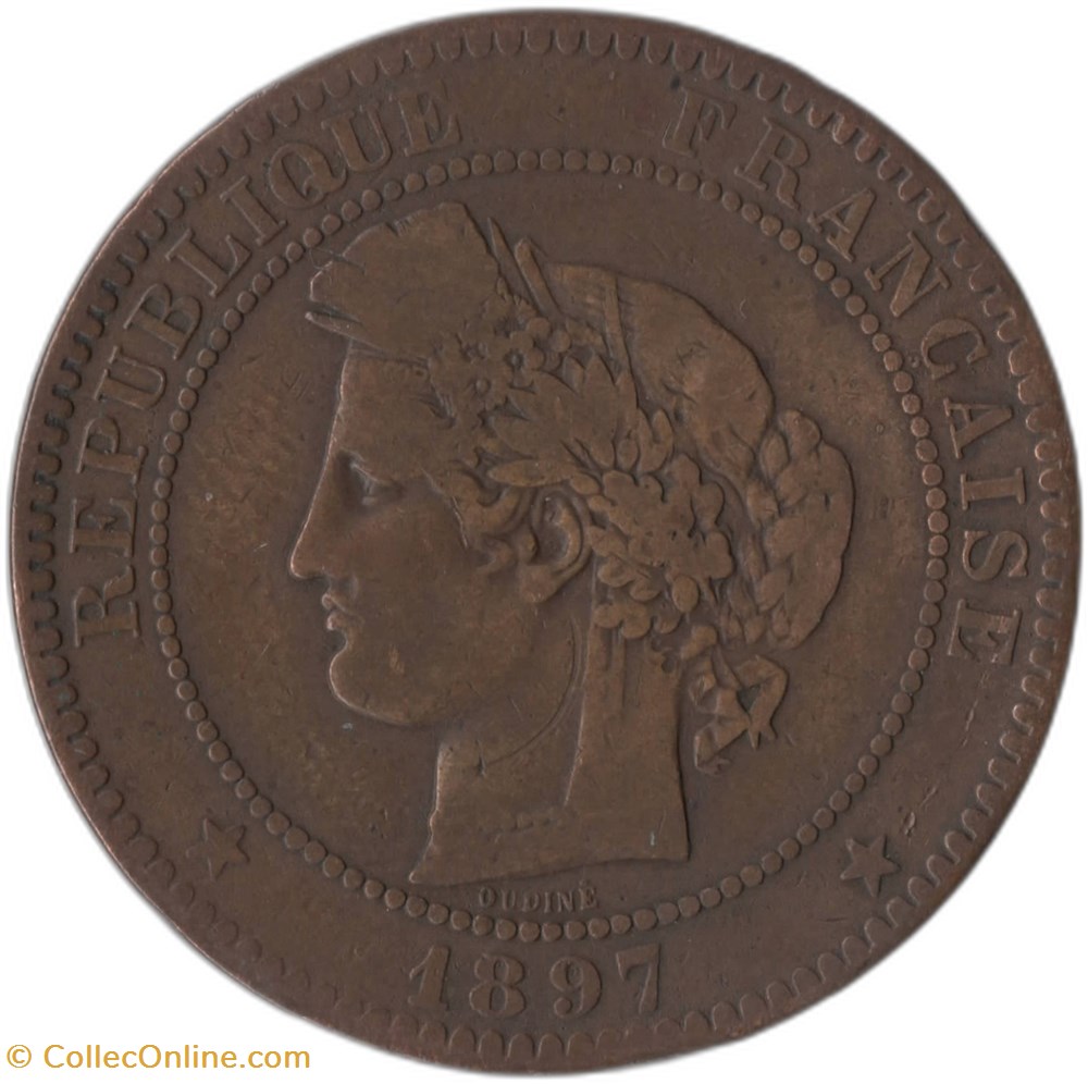 10 centimes Cérès 1876 A monnaies monde france 10 centimes ceres 1876 a