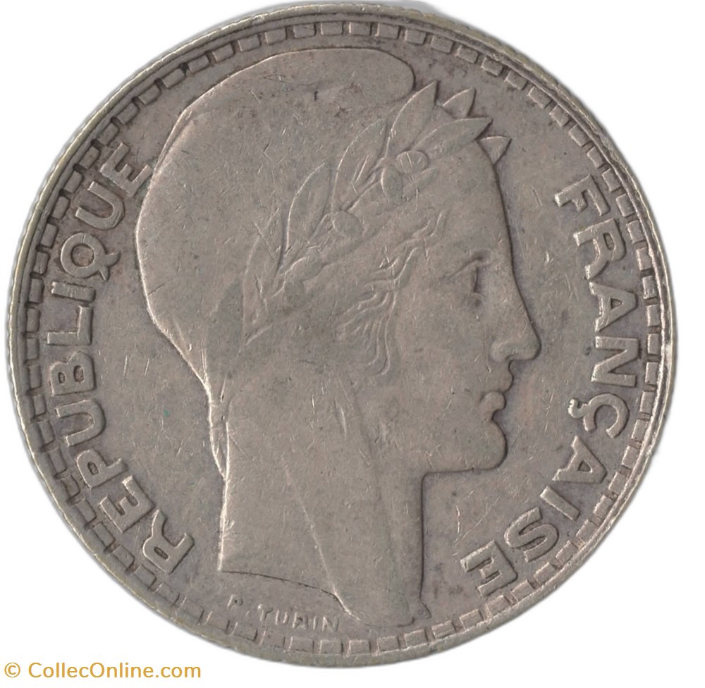 monnaies monde france 10 francs turin 1930