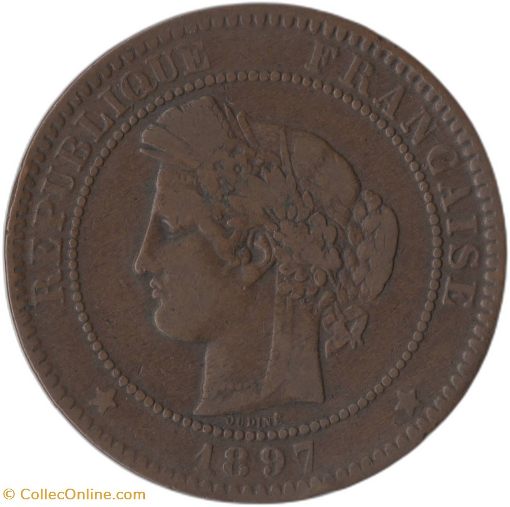 10 centimes Cérès 1876 A monnaies monde france 10 centimes ceres 1876 a