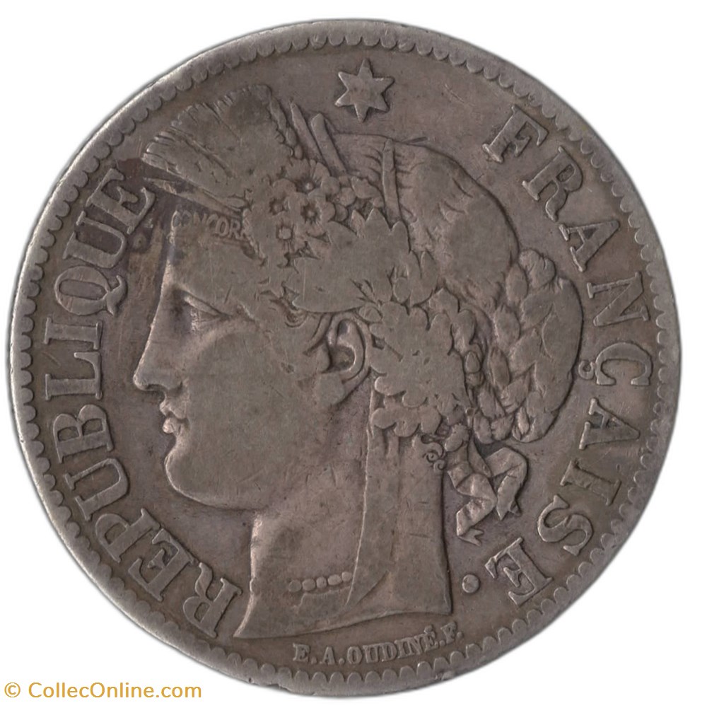 monnaies monde france 2 francs ceres 1881 a