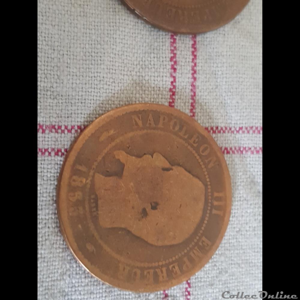 napoleon 3 dix centimes non laurée france 3 monnaie monde napoleon 3 dix centimes non lauree france