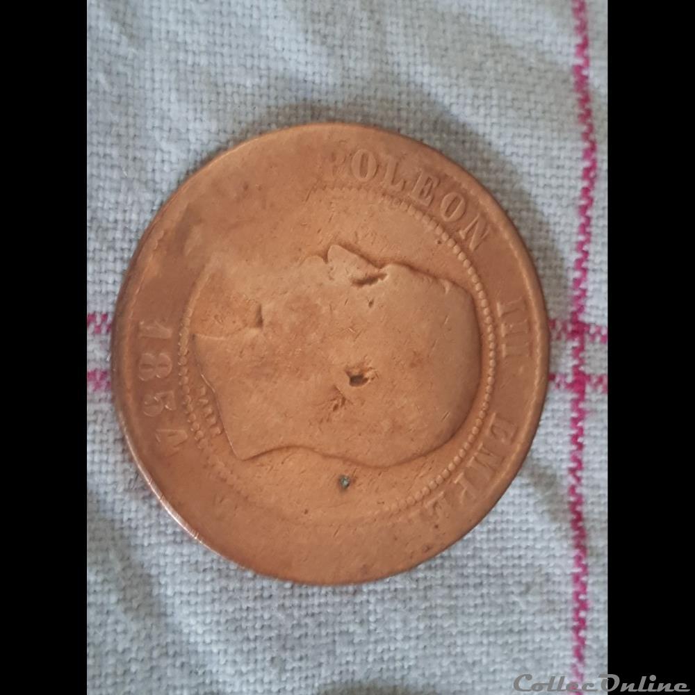napoleon 3 dix centimes non laurée france monnaie monde napoleon 3 dix centimes non lauree france
