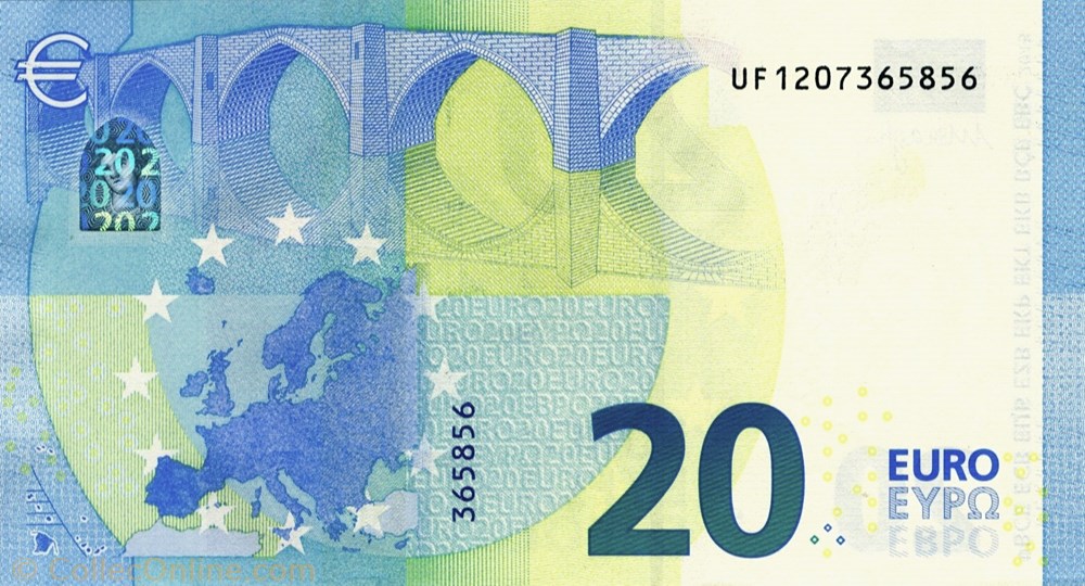 billets france 20 euros