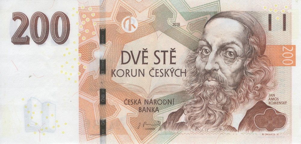 200 couronnes billets europe republique tcheque 200 couronnes