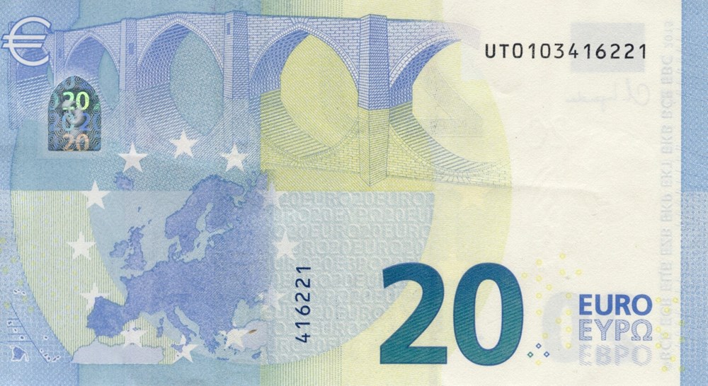 20 euros billets france 20 euros