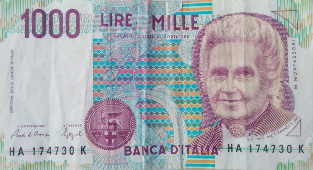 billets europe italie 1 000 lires