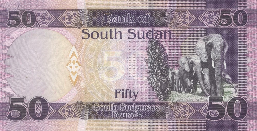 50 livres billets afrique soudan du sud 50 livres