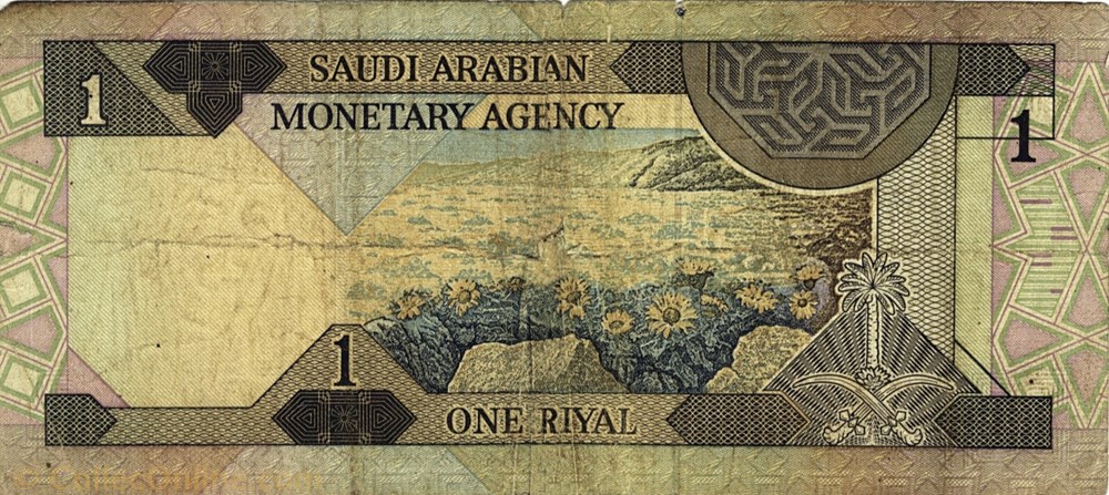 1 riyal billets asie arabie saoudite 1 riyal