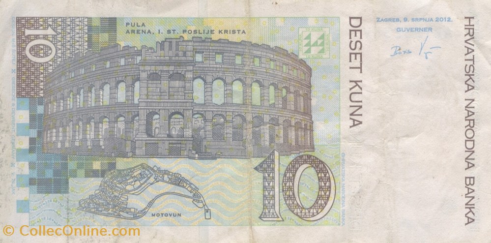 10 kuna billets europe croatie 10 kuna