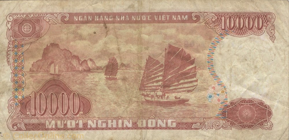 billets asie vietnam 10 000 dong
